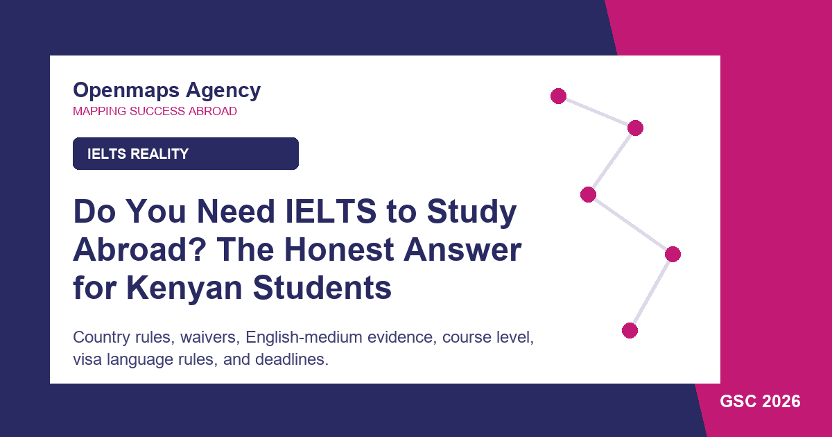 Do You Need IELTS to Study Abroad? The Honest Answer for Kenyan Students